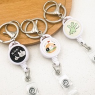 沙拉嘿呦 - 伸縮鑰匙圈。JTE-115。證件識別扣環