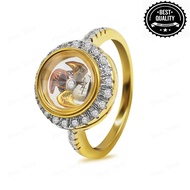 ของแท้ แหวนแชกงหมิวแท้ แหวนนำโชค แหวนกังหัน จากฮ่องกง รุ่นยอดนิยม แหวนหมุนได้ แชกงหมิว  แหวนปรับได้ แหวนนำโชค เสริมดวง แก้ปีชง