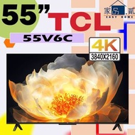 TCL - 55" 55V6C 4K LED Google TV V6C