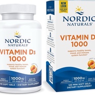 Nordic Naturals Vitamin D3 Orange 1000 IU contains 120 - Vitamin D 1000iu