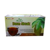 Soursop Leaf herbal Tea To Maintain Health And Lower Cholesterol Drinks For Cancer Soursop Leaf Tea Contains 20 Tea Bags