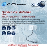 QuWireless QuShell 20G (ASL20G) Omni Directional for Teltonika Routers | 5G/4G/LTE | GPS/GNSS | IP67