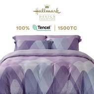 Hallmark Morbida Tencel Pinted Bed Sheet Set 1500TC | Super Single / Queen / King / Super King Bedsh