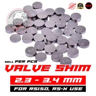 Valve Shim SCK Racing RS150 / RS-X 150 (2.3 - 3.4MM) SELL PER PCS 