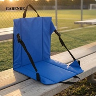 [Garende] Stadium Cushion with Backrest Carrying Handle Portable Bleacher Seat Padded Bleacher Chair