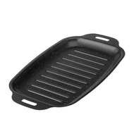 Non Stick Fish Pan Non-Stick Korean BBQ Grill Pan Camping Grill Pan Griddle Grill Pan Kuali Pemangga