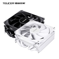 Zero Degree Family ITX Ultra-Thin HTPC6 Heat Pipe 115X/1200/1700 AM5 cpu Radiator Silent Fan