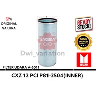 CXZ 12 PCI AIR FILTER P81-2504 (INNER) ORIGINAL SAKURA PRODUCT A-6011