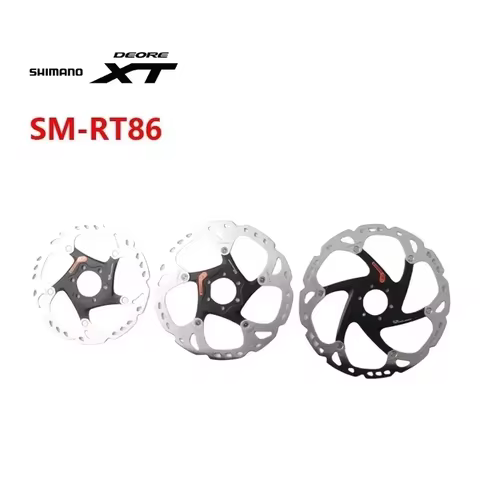 Shimano DEORE XT SM-RT86 6-Bolts Type Disc Brake Rotor 160/180/203 mm ICE TECHNOLOGIES Original Shim