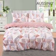 Aussino Inspire Hansen 100% Cotton Fitted Sheet Set/Quilt Cover Set