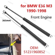 HZ 1Pc/2Pcs Car Front Engine Hood Gas Strut Damper Shocks Lift Support Rod Bars 51231960852 for BMW 