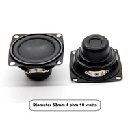 TECHCHIP-2PCS Audio Speaker 4Ω 10W 53mm 2 Inch Bass Multimedia Speaker Loudspeaker DIY Sound Speaker