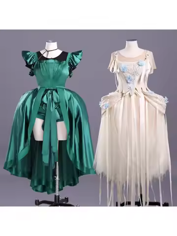 Agnes Demille Wed. Enid Cosplay Costumes Wednesday The Dead Dance Invisible Girl Gorgeous Gown Dress