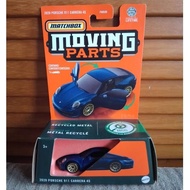 Matchbox Moving Parts Porsche 911 Carrera 4S Blue