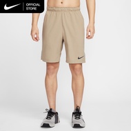 Nike Dri-FIT Mens Flx Woven 9In Shorts - Khaki ไนกี้ กางเกงเทรนนิ่งขาสั้น 9 นิ้วแบบทอผู้ชาย - กากี [