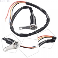 Red LED Motorcycle Handlebar Mount Push Button Switch Illuminate the Way Forward