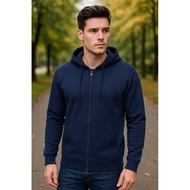 (S-6XL) mans hoodies zip plus size premium quality. ready stock in Malaysia.