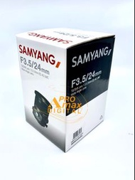 全新現貨✅Samyang 24mm F3.5 TILT/SHIFT for Canon EF (水貨) (Brand New) T/S Manual Focus 手動移軸鏡頭