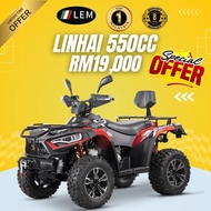Malaysia stock ATV LINHAI YAMAHA 550cc 4x4 2 YEARS WARRANTY FOR PISTON / WARING / GEAR BOX ONLY