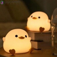 AARON1 Duck Pat Night Light, LED Night Lamp LED Duck Lamp, LED Bedside Lamp Touch Sensor Dimmable So