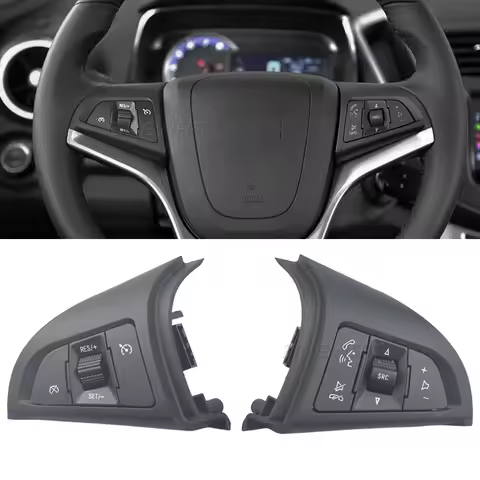 Car Cruise Control Switch Multifunction Steering Wheel Button Bluetooth Audio Cruise Speed Control F