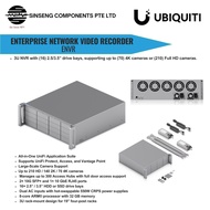 Ubiquiti UniFi ENVR Enterprise NVR, 3U Rackmount, 16 Bay, Support up to 70 4K or 210 Full HD Camera,
