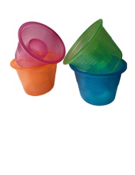 Plastic Power Bomber Shot Cups or Jager Blaster Bomb Glasses (Case of 500, Assorted Neon - Soft Plas