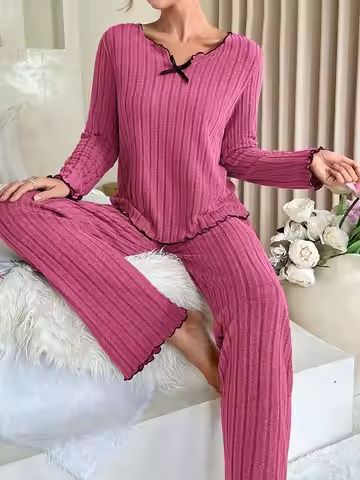 Nightgown Women Women Winter Pajamas Nightie Pajama Set Woman Home Wear Pants Sets Night Wear for La