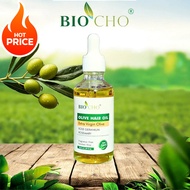✨BIO CHO Minyak Rambut Olive Hair Oil- 50ML Smooth Hair Care