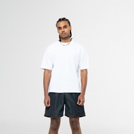 HITAM PUTIH Matt Sarwey Boxy Tshirt Oversized Heavyweight 16s Plain Black, Dark Grey, Grey, White