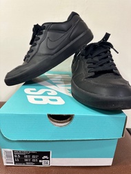 Nike Dunk SB Force 58 PRM L US9.5 EU43 27.5cm 全黑 真皮 滑板鞋