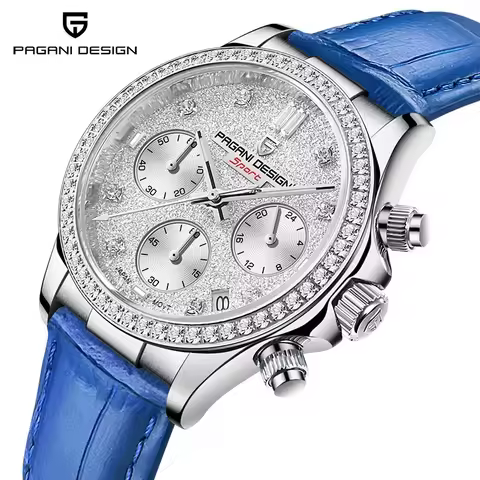 PAGANI Design 36MM Classic Women Quartz Watch Japan TMI Movt Sapphire Fashion 100m Waterproof Ladies