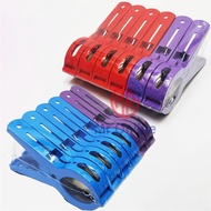 Plastic Clothes Pegs BIG(6 PCS IN 1 SET)/Pasak Baju/Plastic Clip/Jumbo Bamboo Clothe Peg/Multicolour