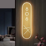 Number Plate Creative Stainless Steel Box Restaurant House Number Plate Room Hotel House Number Rest