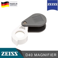 Zeiss D40 Magnifier German World's Top 1 Pocket Loupe 10X Zoom In Jewellers Watch Pocket Diamond Gem