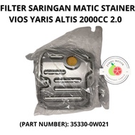 AUTOMATIC STAINLESS FILTER AT VIOS YARIS ALTIS 2000CC 2.0 PART NUMBER 35330-0W021 (3 MONTH WARRANTY)