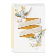 GREETING CARD-HALLMARK-SIGNATURE- WEDDING CARD- GO TOGETHER GO IN LOVE