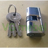 Cilinder Kunci Pintu Aluminium - Silinder Kunci Oval MICO