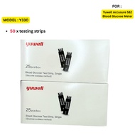 Yuwell YS330 Blood Glucose Test Strip 50'S (Individual Packaging)