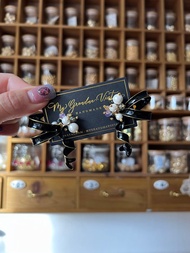 獨家貨品  UV膠蝴蝶結耳環 耳環 禮物 手作耳環