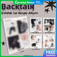 Set (Digipack 5 Types) Evnne - Backtalk (1St Single Album) Digipack