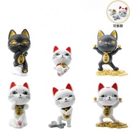 6pcs dan da dan Turbo bachan cat figure