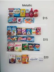 Zuru mini brands Kellogy's, Birds Eye, CORSODYL, Hershey's, Aunt Bessie's 微縮迷你超市食玩