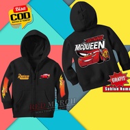 McQueen Cars Boys' Jacket McQueen Lightning Zipper Hoodie/