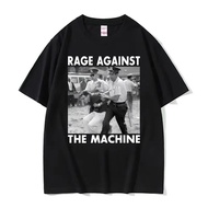 T-shirt Meme Lucu Bernie Sanders Rage Against The Machine, T-Shirt Grafik Lelaki Wanita, T-Shirt Len