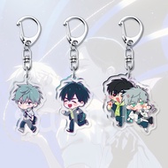 Multiple Alien Stage Alien Merchandise Acrylic Keychain Cartoon Student Schoolbag