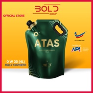 BOLD ATAS SIRIM [ OSP + PAO ] 0w30 4L Fully Synthetic Engine Oil Car SP 0w-30 Minyak Hitam Enjin Ker