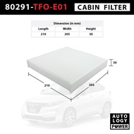Cabin Filter 80291-TFO-E01 | Honda City Civic CR-V Fit Jazz Vezel