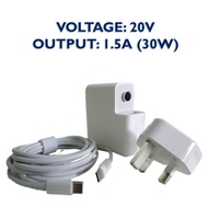 Pro Air USB C 20V 1.5A 30W 20.3V 3A 61W 20V 4.3A 87W A1534 A1706 A1719 Mc Book Laptop Charger Adapte