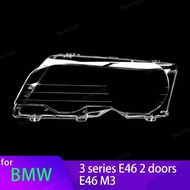 Car Headlight Clear Lens Headlamp Clear Cover Auto Accessories For BMW E46 Coupe Convertible 1999-20